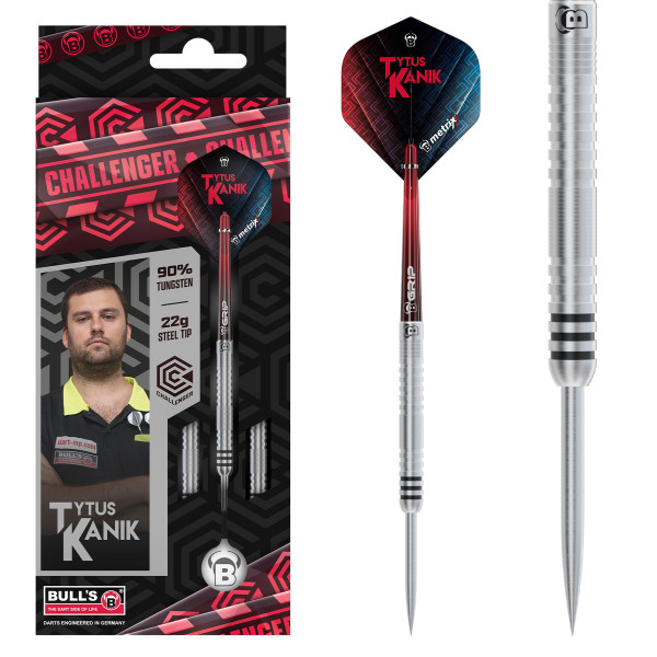 BEAZD Challenger Steeldart T.Kanik - Professional Steeldart-Set | 22 Gr.