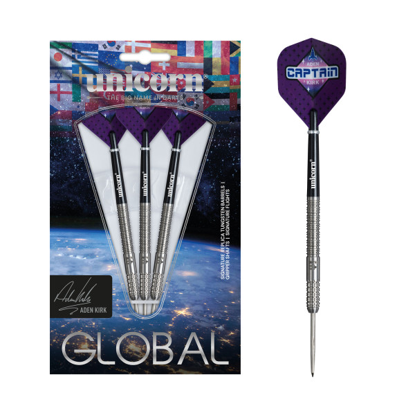 Unicorn Contender Aden Kirk Steel Dart | 22 Gr.