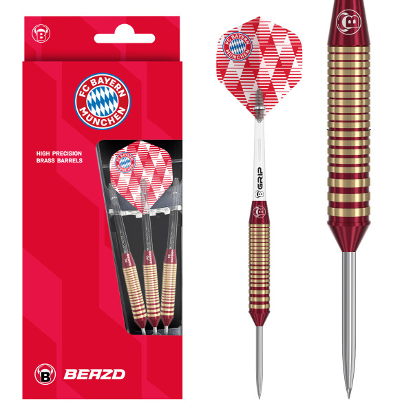 BEAZD FC Bayern München Brass Steeldart | 21 Gr.