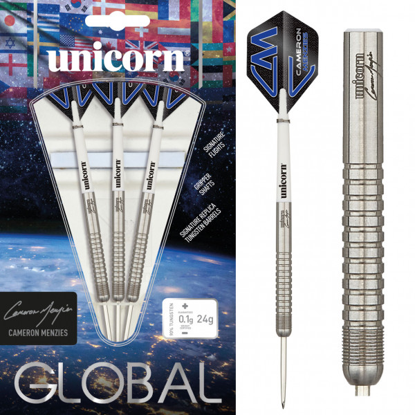 Unicorn Global C.Menzies Steel Darts | 24 Gr.