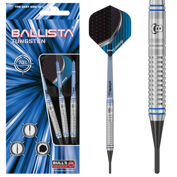 BEAZD Ballista Softdart, 70% Tungsten - Professional Softdart-Set | 18 Gr.