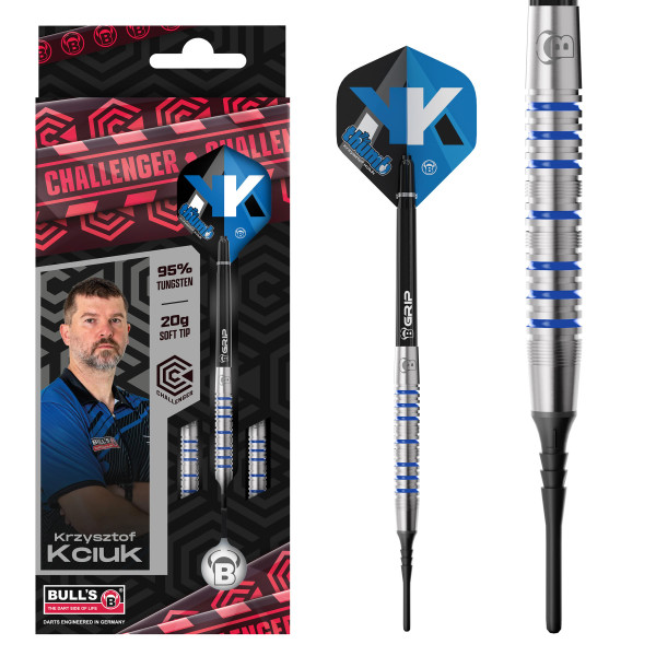 BEAZD Krzysztof Kciuk Challenger Soft Dart - Professional Softdart-Set