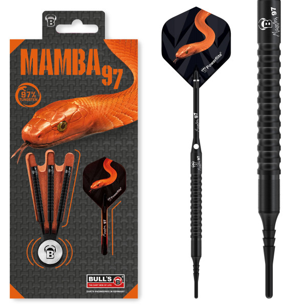 BEAZD Mamba 97 M3 Soft Dart - Professional Softdart-Set | 18 Gr.