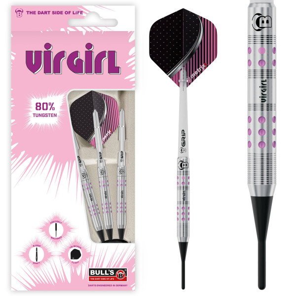 BEAZD Virgirl VR1 Soft Dart - Professional Softdart-Set | 18 Gr.