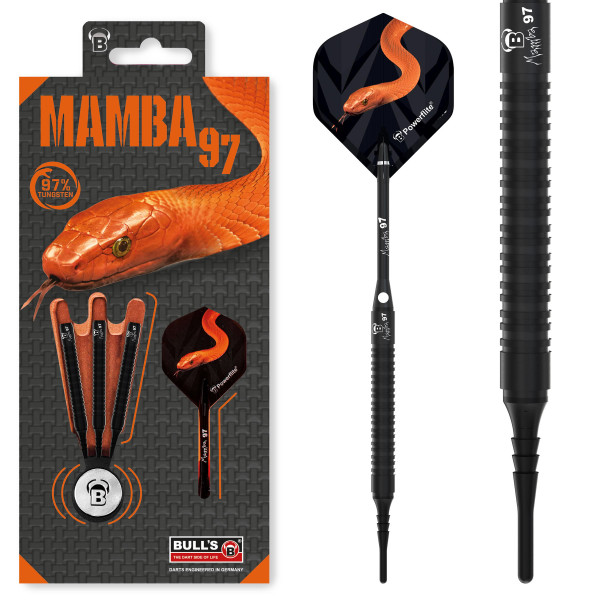 BEAZD Mamba 97 M2 Soft Dart - Professional Softdart-Set