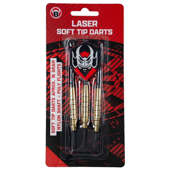 BEAZD Laser Soft Dart - Einsteiger Softdart-Set | 16 Gr.