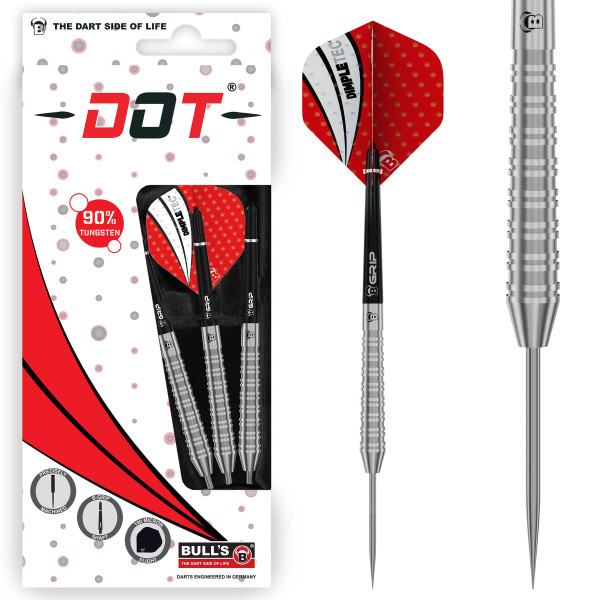 BEAZD Dot D3 90% Tungsten Steel Dart - Professional Steeldart-Set