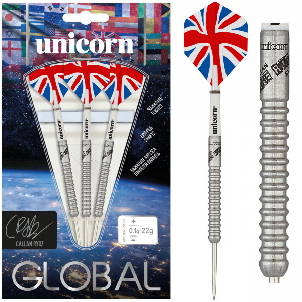 Unicorn Global Callan Rydz Steel Darts | 22 Gr.