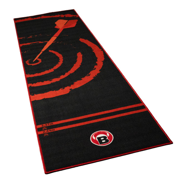 BEAZD Carpet Mat 140 Red - Hochwertiger Dart Teppich