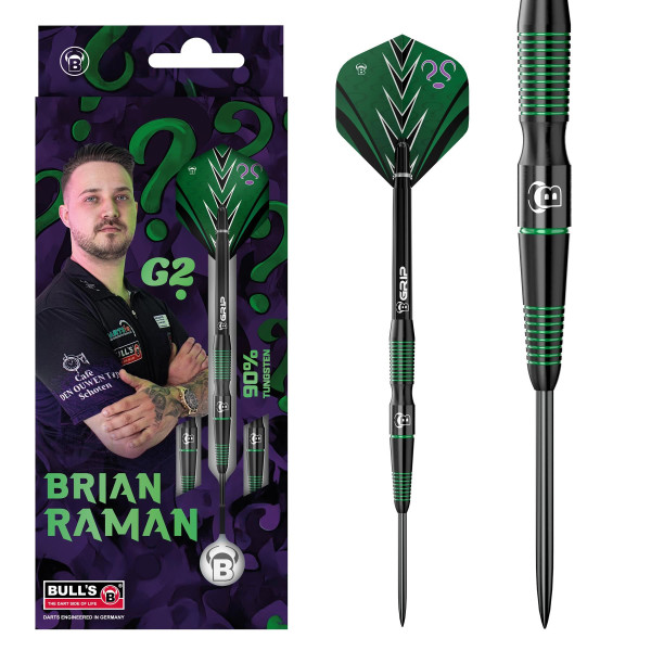 BEAZD Brian Raman G2 Steel Dart - Professional Steeldart-Set