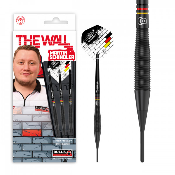 BULL'S Martin Schindler Black Brass Softdart | 18 Gr.