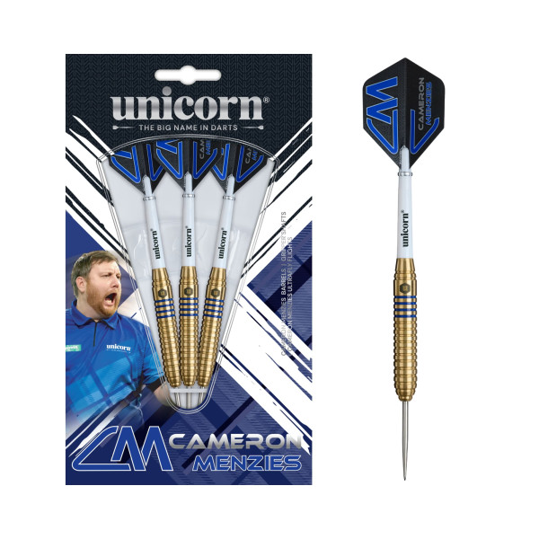 Unicorn Cameron Menzies Brass Steel Darts