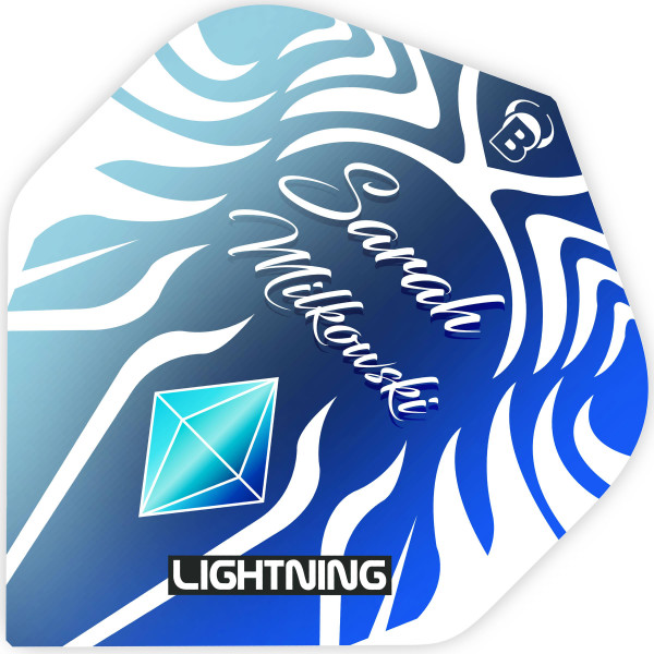 BEAZD Lightning Flights Sarah Milkowski - Premium Dart-Flights | A-Standard