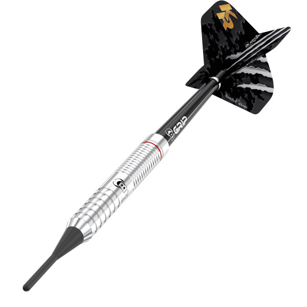 BEAZD Krzysztof Ratajski Brass Silver Soft Dart - Advanced Softdart-Set | 18 Gr.