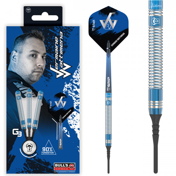 BULL'S Jermaine Wattimena G3 Softdart 90% Tungsten | 20 Gr.