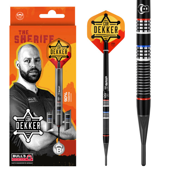 BEAZD Cor Dekker Soft Dart - Professional Softdart-Set | 20 Gr.