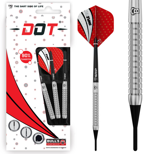 BEAZD Dot D5 90% Tungsten Soft Dart - Professional Softdart-Set