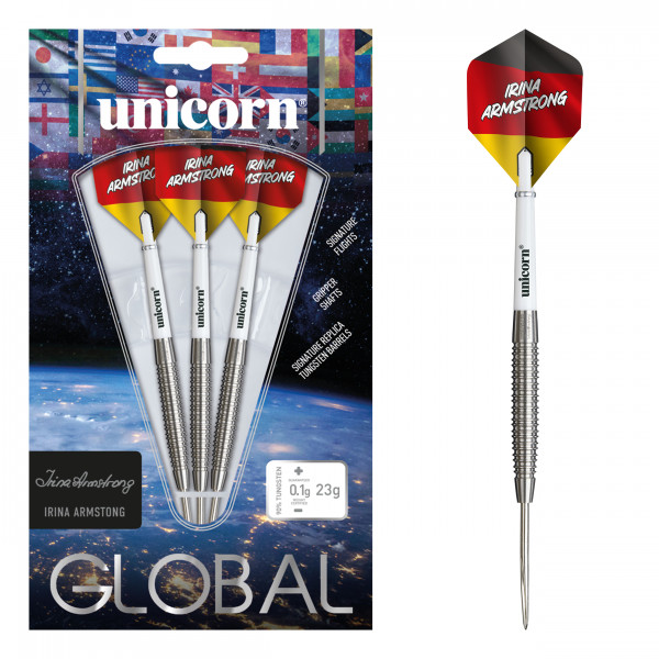 Unicorn Global Irina Armstrong 23g Steel Tip 90% Tungsten | 23 Gr.