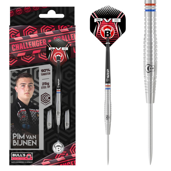 BEAZD Challenger Steeldart P. van Bijnen - Professional Steeldart-Set | 25 Gr.
