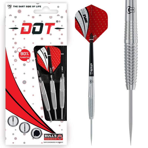 BEAZD Dot D1 90% Tungsten Steel Dart - Professional Steeldart-Set