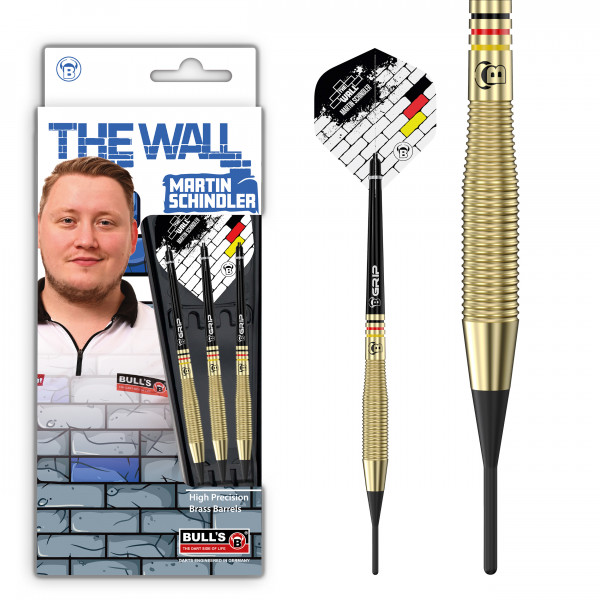 BULL'S Martin Schindler Natural Brass Softdart | 18 Gr.