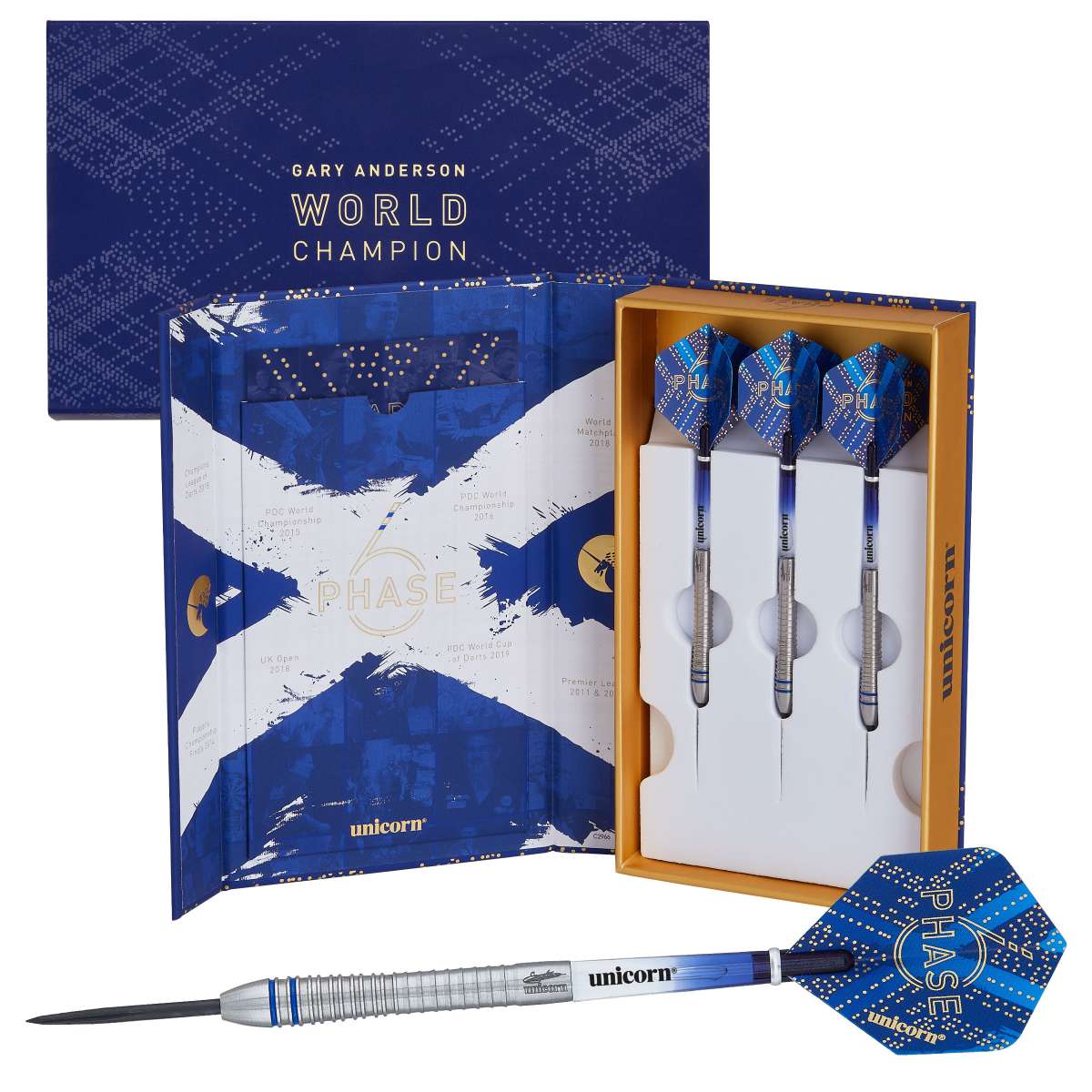 Unicorn Phase 6 World Champion Gary Anderson Steel Dart