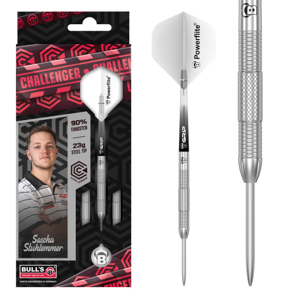 BEAZD Challenger Steel Dart S.Stuhlemmer - Professional Steeldart-Set | 23 Gr.