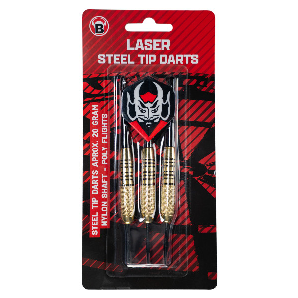 BEAZD Laser Steel Darts - Einsteiger Steeldart-Set | 20 Gr.