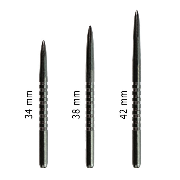 BEAZD GP3 Dart Point Black - Premium Steeldart-Points