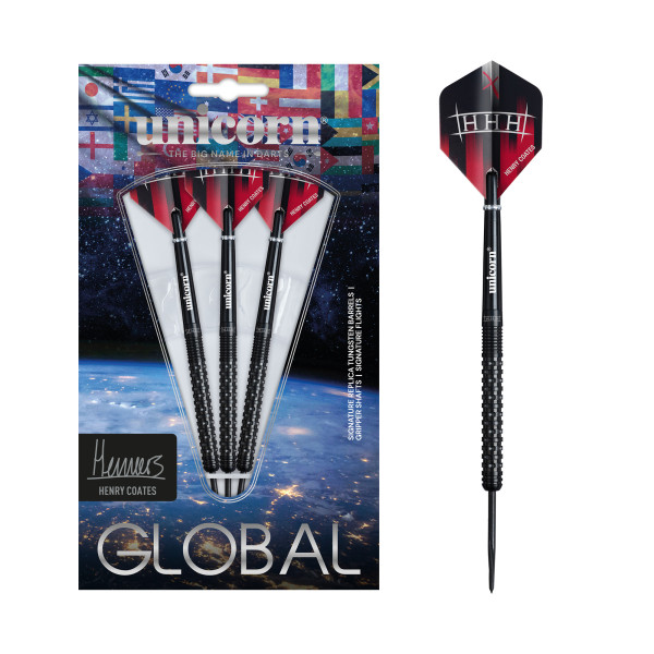 Unicorn Contender Henry Coates Steel Dart | 22 Gr.
