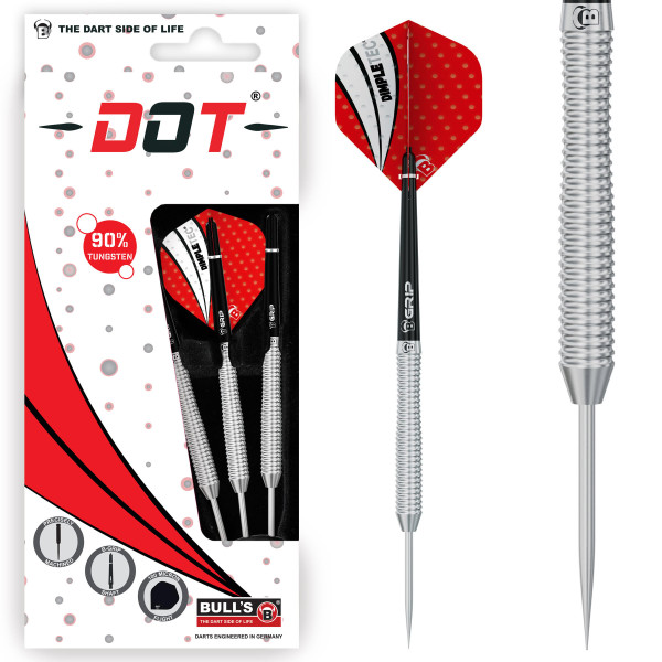 BEAZD Dot D2 90% Tungsten Steel Dart - Professional Steeldart-Set