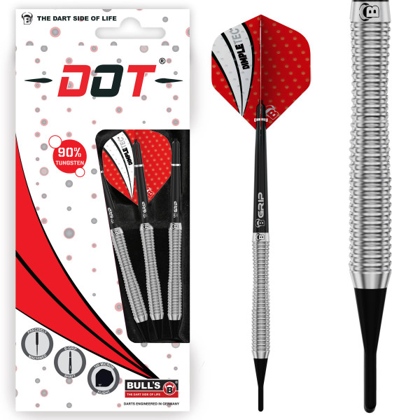 BEAZD Dot D2 90% Tungsten Soft Dart - Professional Softdart-Set | 18 Gr.