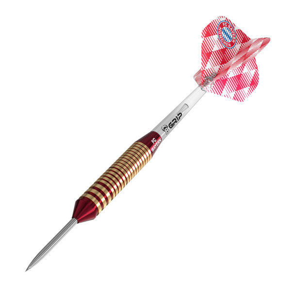 BEAZD FC Bayern München Brass Steel Dart Der FC Bayern München Brass Steeldart in 21g bietet ein | 2