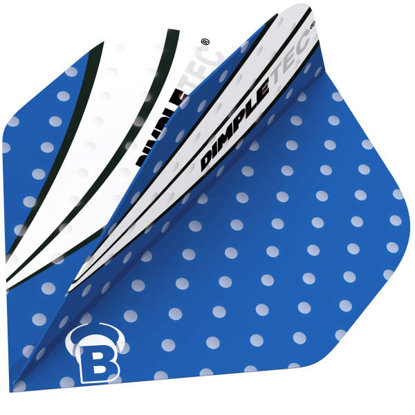 BEAZD Dimpletec Blue Flights - Premium Dart-Flights | A-Standard