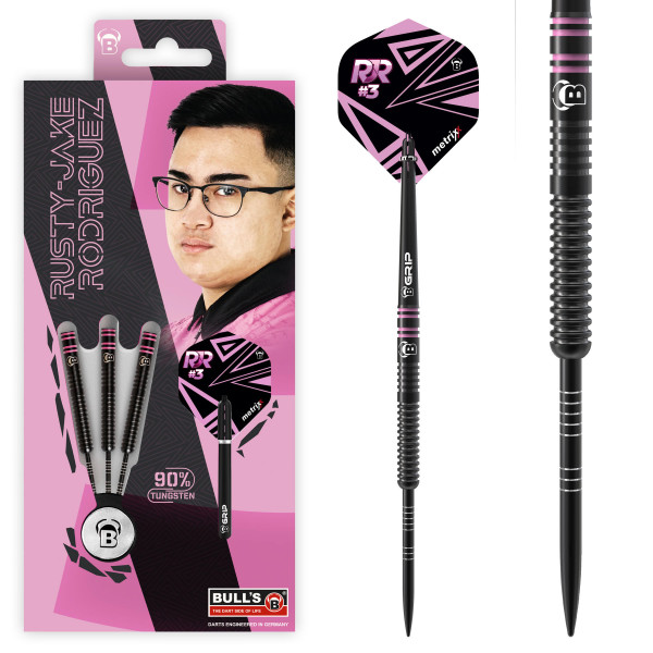 BEAZD Rusty-Jake Rodriguez Steel Dart - Professional Steeldart-Set | 21 Gr.