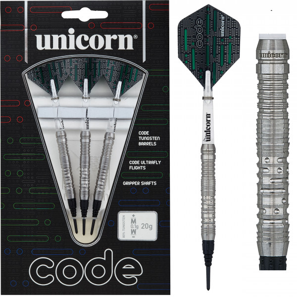 Unicorn Code Soft Darts | 22 Gr.