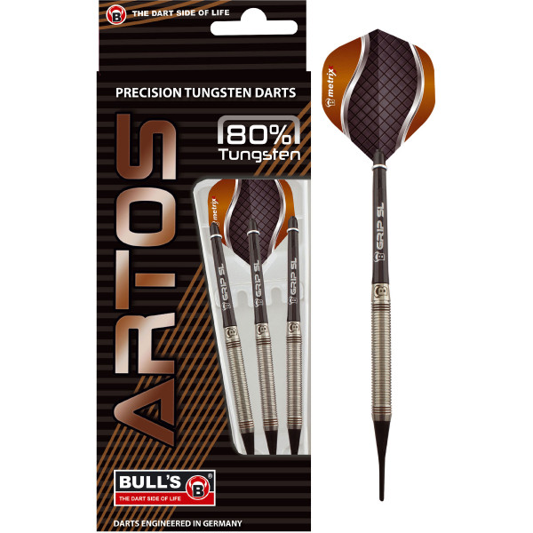 BULL'S Artos AR2 Softdart, Copper 80% Tungsten | 18 Gr.