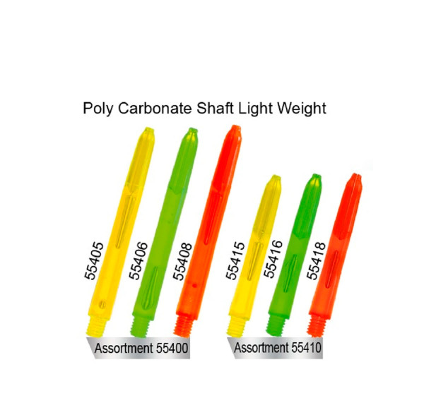 BULL'S Glowlite-Shaft orange sh | Short
