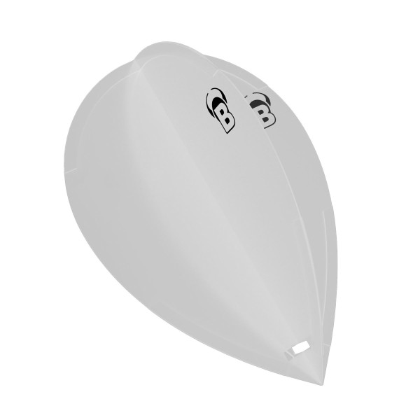BEAZD DragonFlight | Set of 3 Flights | Weiss - Premium Dart-Flights | Pear