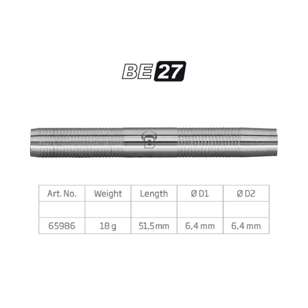 BEAZD BE-27 Soft Dart Barrel - Professional Softdart-Set | 18 Gr.