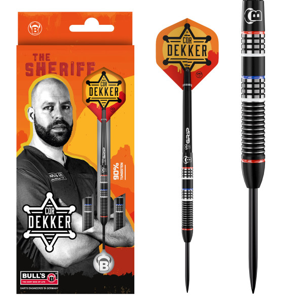 BEAZD Cor Dekker Steel Dart - Professional Steeldart-Set | 23 Gr.