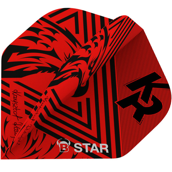 BEAZD B-Star Flights Krzysztof Ratajski Scoremaster - Premium Dart-Flights | A-Standard