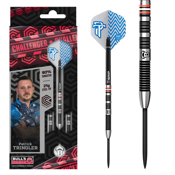 BEAZD Patrick Tringler Challenger Steel Dart - Professional Steeldart-Set | 21 Gr.