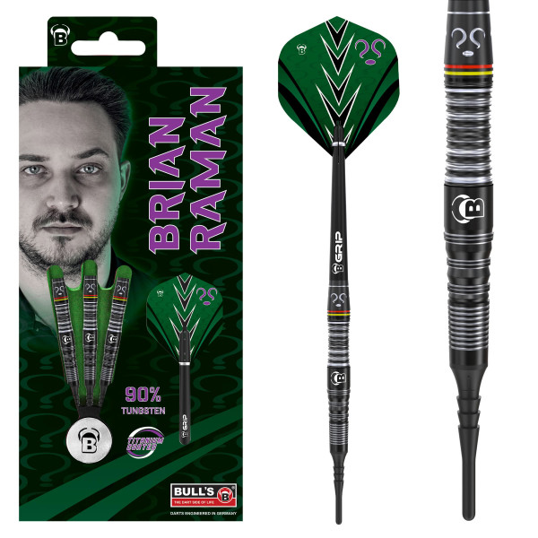 BEAZD Brian Raman Soft Dart - Professional Softdart-Set | 18 Gr.