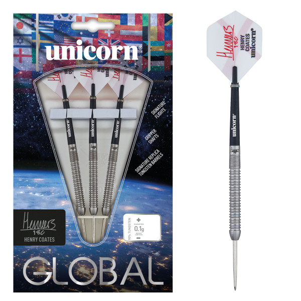 Unicorn Global Henry Coates Steel Darts | 24 Gr.