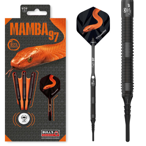 BEAZD Mamba 97 M5 Soft Dart - Professional Softdart-Set | 18 Gr.