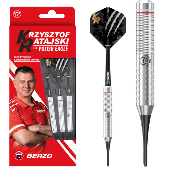 BEAZD Krzysztof Ratajski Brass Silver Softdart | 18 Gr.