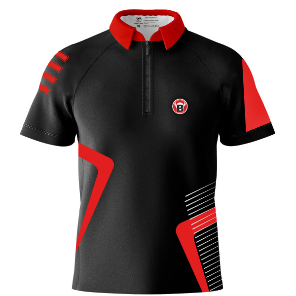 BEAZD TEAM-Dartshirt red - Offizieller Fanartikel