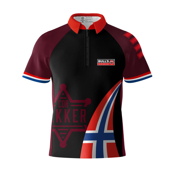 BULL'S Dart-Shirt Cor Dekker