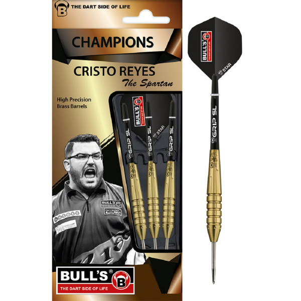 BULL'S "Cristo Reyes" Original Brass Steel Darts | 21 Gr.